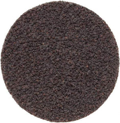 3M - 2" Disc Diam, 36 Grit, Aluminum Oxide Quick Change Disc - Type R Attaching System, Coated, Brown, Very Coarse Grade, 25,000 RPM, 361F Series - Eagle Tool & Supply