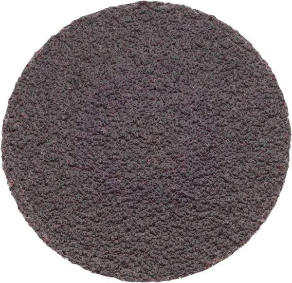 3M - 2" Disc Diam, 60 Grit, Aluminum Oxide Quick Change Disc - Type R Attaching System, Coated, Brown, Medium Grade, 25,000 RPM, 361F Series - Eagle Tool & Supply