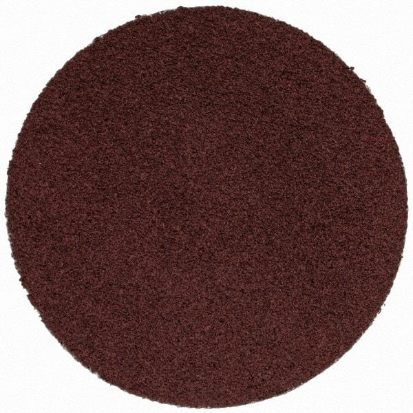 3M - 2" Disc Diam, 120 Grit, Aluminum Oxide Quick Change Disc - Type R Attaching System, Coated, Brown, Fine Grade, 25,000 RPM, 361F Series - Eagle Tool & Supply