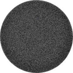 3M - 3" Disc Diam, Silicon Carbide Quick Change Disc - Type R Attaching System, Nonwoven, Gray, Fine Grade, 15,100 RPM - Eagle Tool & Supply