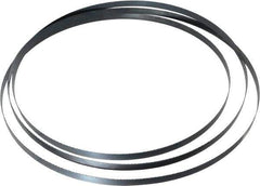 Starrett - 14 TPI, 10' Long x 1/2" Wide x 0.025" Thick, Welded Band Saw Blade - Carbon Steel, Toothed Edge, Raker Tooth Set, Flexible Back, Contour Cutting - Eagle Tool & Supply
