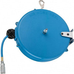 PRO-SOURCE - 28' Spring Retractable Hose Reel - 150 psi, Hose Included - Eagle Tool & Supply