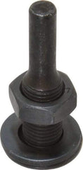 Weiler - 3/8" Arbor Hole to 1/4" Shank Diam Drive Arbor - For 3" Small Diam Wheel Brushes - Eagle Tool & Supply