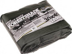 Value Collection - 40' Long x 30' Wide Polyethylene Tarp & Dust Cover - Green, 9 to 10 mil Thickness - Eagle Tool & Supply