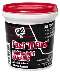DAP - 1 Pt Drywall/Plaster Repair - White - Eagle Tool & Supply