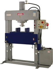 Dake - 70 Ton Electric Shop Press - 19" Stroke - Eagle Tool & Supply