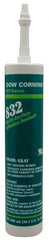 Dow Corning - 10.1 oz Cartridge Black RTV Silicone Joint Sealant - -67 to 300°F Operating Temp, 90 min Tack Free Dry Time, Series 832 - Eagle Tool & Supply