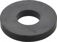 Mag-Mate - 0.705" ID x 1.723" OD Ceramic Ring Magnet - 0.25" Thick, 350°F Max Operating Temp - Eagle Tool & Supply