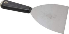 Hyde Tools - 5" Wide Carbon Steel Taping Knife - Flexible, Hammerhead Nylon Handle, 8-3/8" OAL - Eagle Tool & Supply