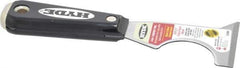 Hyde Tools - 2-1/2" Wide High Carbon Steel Taping Knife - Stiff, Nylon Handle, 7-3/8" OAL - Eagle Tool & Supply