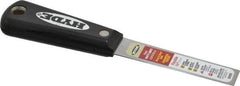 Hyde Tools - 3/4" Wide Steel Putty Knife - Flexible, Nylon Handle, 7-1/2" OAL - Eagle Tool & Supply