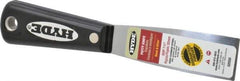 Hyde Tools - 1-1/4" Wide Steel Putty Knife - Stiff, Nylon Handle, 7-1/2" OAL - Eagle Tool & Supply