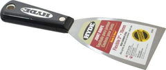 Hyde Tools - 3" Wide Steel Putty Knife - Flexible, Nylon Handle - Eagle Tool & Supply