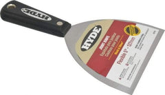 Hyde Tools - 5" Wide Carbon Steel Taping Knife - Flexible, Nylon Handle, 8-1/4" OAL - Eagle Tool & Supply