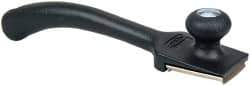 Hyde Tools - Carbon Steel 4-Edge Scraper - 2-5/8" Blade Width, 7-1/2" Long Plastic Handle - Eagle Tool & Supply