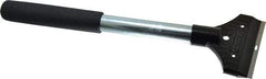 Hyde Tools - Carbon Steel 1-Edge Scraper - 3-1/4" Blade Width, 11" Long Tubular Metal Handle - Eagle Tool & Supply