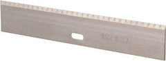 Hyde Tools - Carbon Steel 1-Edge Scraper Replacement Blade - 5-7/8" Blade Length x 3-1/4" Blade Width, For 33100 - Eagle Tool & Supply