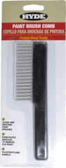 Hyde Tools - 3.8" Wide Brush Comb - Polypropylene & Stainless Steel - Eagle Tool & Supply