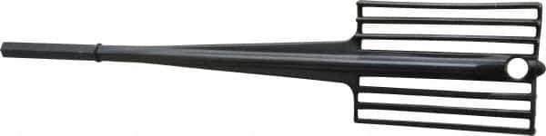 Hyde Tools - Plastic Power Mixer - 10 Inch Long x 2.13 Inch Wide, 3/8 Inch Shank Diameter, Compatible with 1 Gallon Containers - Eagle Tool & Supply