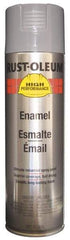Rust-Oleum - Dark Machinery Gray, 15 oz Net Fill, Gloss, Enamel Spray Paint - 14 Sq Ft per Can, 15 oz Container, Use on Rust Proof Paint - Eagle Tool & Supply