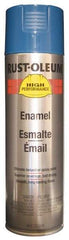 Rust-Oleum - Deep Blue, 15 oz Net Fill, Gloss, Enamel Spray Paint - 14 Sq Ft per Can, 15 oz Container, Use on Rust Proof Paint - Eagle Tool & Supply