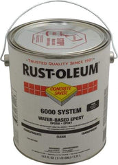 Rust-Oleum - 1 Gal High Gloss Clear Water-Based Epoxy - 200 to 350 Sq Ft/Gal Coverage, <250 g/L VOC Content - Eagle Tool & Supply