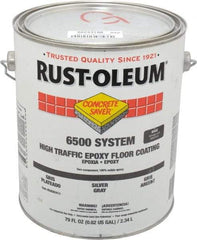 Rust-Oleum - 1 Gal High Gloss Silver Gray Epoxy - <100 g/L VOC Content - Eagle Tool & Supply