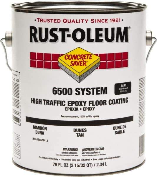 Rust-Oleum - 1 Gal High Gloss Dunes Tan Epoxy - <100 g/L VOC Content - Eagle Tool & Supply
