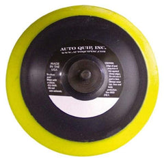 AutoQuip - 5" Diam Hook & Loop Disc Backing Pad - Medium Density, 12,000 RPM - Eagle Tool & Supply