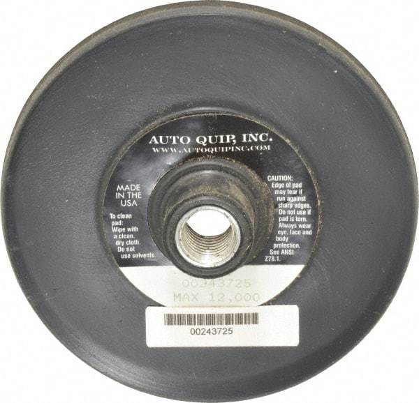 AutoQuip - 5" Diam Adhesive/PSA Disc Backing Pad - Firm Density, 12,000 RPM - Eagle Tool & Supply