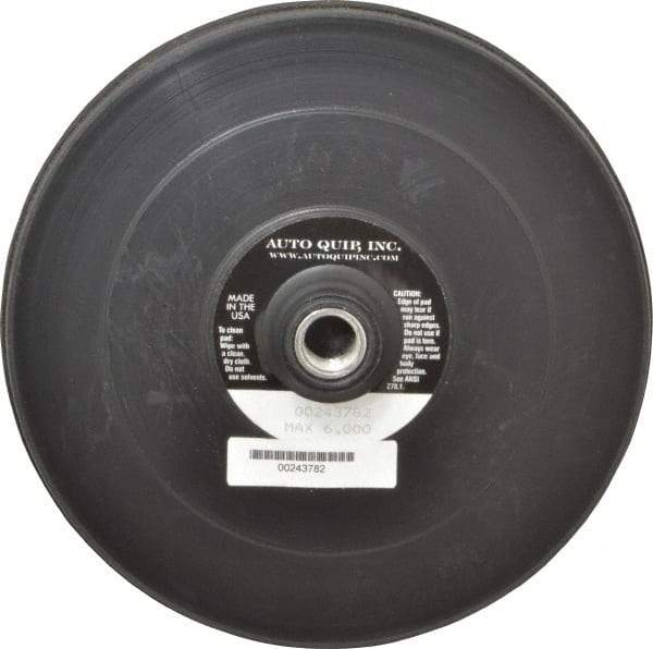 AutoQuip - 7" Diam Hook & Loop Disc Backing Pad - Firm Density, 6,000 RPM - Eagle Tool & Supply