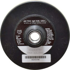 AutoQuip - 4-1/2" Diam Hook & Loop Disc Backing Pad - Medium Density, 12,000 RPM - Eagle Tool & Supply