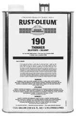 Rust-Oleum - 1 Gal Clean Up Solvent - 360 to 870 Sq Ft/Gal Coverage, <250 g/L VOC Content - Eagle Tool & Supply