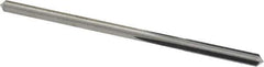 M.A. Ford - 3/32" Solid Carbide 4 Flute Chucking Reamer - Straight Flute, 0.088" Straight Shank, 1/2" Flute Length, 2" OAL - Eagle Tool & Supply