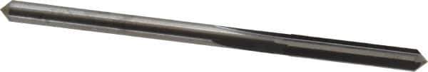 M.A. Ford - 1/8" Solid Carbide 4 Flute Chucking Reamer - Straight Flute, 0.12" Straight Shank, 5/8" Flute Length, 2-1/4" OAL - Eagle Tool & Supply