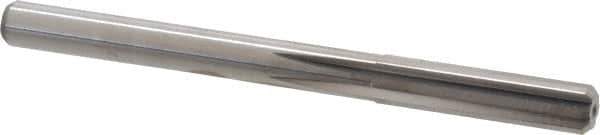 M.A. Ford - 17/64" Solid Carbide 6 Flute Chucking Reamer - Straight Flute, 1/4" Straight Shank, 1-1/8" Flute Length, 3-1/4" OAL - Eagle Tool & Supply