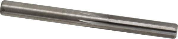 M.A. Ford - 21/64" Solid Carbide 6 Flute Chucking Reamer - Straight Flute, 0.317" Straight Shank, 1-1/4" Flute Length, 3-1/2" OAL - Eagle Tool & Supply