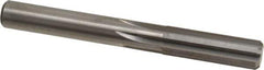 M.A. Ford - 7/16" Solid Carbide 6 Flute Chucking Reamer - Straight Flute, 0.41" Straight Shank, 1-3/8" Flute Length, 3-3/4" OAL - Eagle Tool & Supply