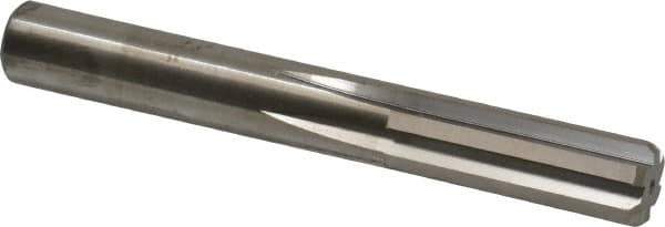 M.A. Ford - 17/32" Solid Carbide 6 Flute Chucking Reamer - Straight Flute, 0.505" Straight Shank, 1-1/2" Flute Length, 4" OAL - Eagle Tool & Supply