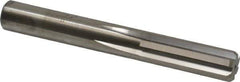 M.A. Ford - 17/32" Solid Carbide 6 Flute Chucking Reamer - Straight Flute, 0.505" Straight Shank, 1-1/2" Flute Length, 4" OAL - Eagle Tool & Supply