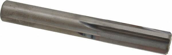 M.A. Ford - 35/64" Solid Carbide 6 Flute Chucking Reamer - Straight Flute, 0.535" Straight Shank, 1-1/2" Flute Length, 4" OAL - Eagle Tool & Supply