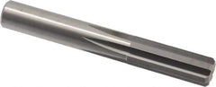 M.A. Ford - 9/16" Solid Carbide 6 Flute Chucking Reamer - Straight Flute, 0.535" Straight Shank, 1-1/2" Flute Length, 4" OAL - Eagle Tool & Supply