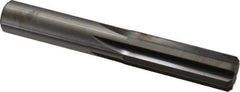 M.A. Ford - 19/32" Solid Carbide 6 Flute Chucking Reamer - Straight Flute, 0.565" Straight Shank, 1-3/4" Flute Length, 4" OAL - Eagle Tool & Supply
