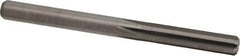 M.A. Ford - Letter J Solid Carbide 6 Flute Chucking Reamer - Straight Flute, 0.27" Straight Shank, 1-1/8" Flute Length, 3-1/4" OAL - Eagle Tool & Supply