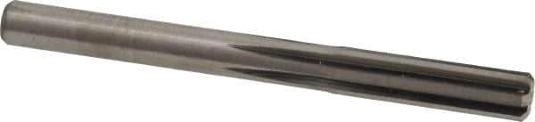 M.A. Ford - Letter N Solid Carbide 6 Flute Chucking Reamer - Straight Flute, 0.285" Straight Shank, 1-1/8" Flute Length, 3-1/4" OAL - Eagle Tool & Supply