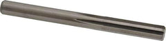 M.A. Ford - Letter Q Solid Carbide 6 Flute Chucking Reamer - Straight Flute, 0.317" Straight Shank, 1-1/4" Flute Length, 3-1/2" OAL - Eagle Tool & Supply