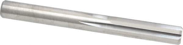 M.A. Ford - Letter V Solid Carbide 6 Flute Chucking Reamer - Straight Flute, 0.363" Straight Shank, 1-1/4" Flute Length, 3-1/2" OAL - Eagle Tool & Supply