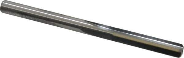 M.A. Ford - #1 Solid Carbide 4 Flute Chucking Reamer - Straight Flute, 0.221" Straight Shank, 1" Flute Length, 3" OAL - Eagle Tool & Supply
