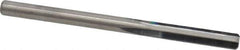 M.A. Ford - #5 Solid Carbide 4 Flute Chucking Reamer - Straight Flute, 0.198" Straight Shank, 1" Flute Length, 3" OAL - Eagle Tool & Supply