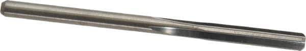 M.A. Ford - #24 Solid Carbide 4 Flute Chucking Reamer - Straight Flute, 0.143" Straight Shank, 3/4" Flute Length, 2-1/2" OAL - Eagle Tool & Supply